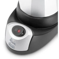 Cafetiere électrique DELONGHI EMKM6B Alicia Plus - Blanc - 6 tasses - 450W(m-2)