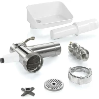 Accessoire hachoir a viande - BOSCH - MUZS2FWW - Blanc - Acier satin(m-1)