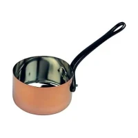 Casserole cuivre - BAUMALU - 12 cm - Cuivre massif - Intérieur étamé - Manche en fonte(m-2)