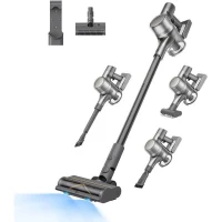 Aspirateur Balai sans Fil DREAME R20 - Puissant 190 AW - Autonomie 90min - Détection de saleté - Affichage LED - Lumieres Bleues(m-1)