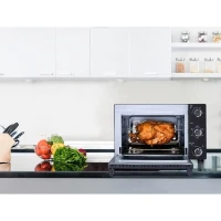 CONTINENTAL EDISON CEMF46B3 - Minifour électrique 46L noir - 1800W - Rotissoire, Convection naturelle(m-6)