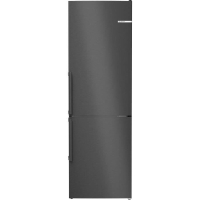 Réfrigérateur combiné - BOSCH - KGN36VXCT - Classe C - 321 L - 186 x 60 x 66,50 cm - Acier brossé noir