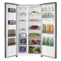 Réfrigérateur américain Continental Edison - CERA532NFIXD - 2 portes - 529L - L90 cm xH177 cm - Inox(m-3)