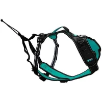 Harnais pour chien - SYMBIOZ - XXS - Noir / Bleu(m-2)