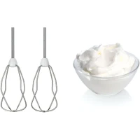 Batteur et mixeur plongeant - BOSCH - MFQ3540 - 450W - 5 vitesses - 2 fouets - 2 crochets pétrisseurs(m-3)