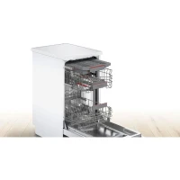 Lave-vaisselle pose libre BOSCH SPS4EMW24E SER4 - 10 couverts - Induction - L45cm - 44 dB - Classe C - tiroir a couverts - Blanc(m-3)