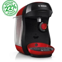 Machine a café multi-boissons - BOSCH - TASSIMO - T10 Happy rouge - 1400 W(m-1)