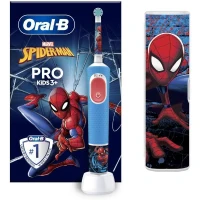 Brosse a dents électrique - ORAL-B - Kids 1 manche Marvel Spider-Man - 1 brossette - 1 étui de voyage - 3 ans et +(m-1)