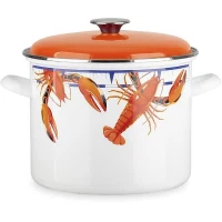 Traiteur - BAUMALU - Tous feux dont induction - Émail 26 x 20 cm - Décor HOMARD(m-1)