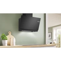 Hotte murale inclinée en verre BOSCH SER6 DWK81AN60 Noir - Home Connect(m-3)