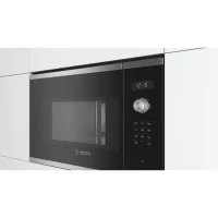 Micro-ondes simple encastrable - BOSCH SER6 - BFL554MS1F - Inox - 25 L - 38,2 x 59,4 x 38,8 cm(m-2)
