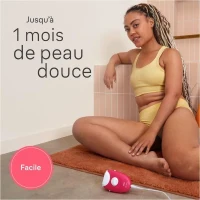 Épilateur électrique filaire - BRAUN - Silk-épil 3 - Une peau douce pendant des semaines - 3-202 - Framboise(m-4)