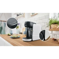 Machine a café multi-boissons - BOSCH - TASSIMO - T16 Finesse blanc - 1400 W(m-4)