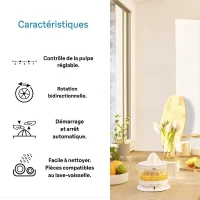 Presse-agrumes Braun Presse agrumes BRAUN CJ3000WH blanc(m-5)