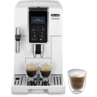 Machine expresso automatique avec broyeur - DELONGHI Dinamica ECAM350.35.W - Buse vapeur - 15 bar - Machine a café grains - Blanc(m-1)