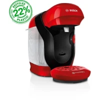 Machine a café multi-boissons - BOSCH - TASSIMO - T11 Style rouge - 1400 W(m-1)