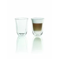 Lot de 2 tasses Latte Macchiato - DELONGHI - Contenance 33 cl - Double parois(m-2)