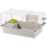 Cage pour rongeurs - Hamster  77 x 48 x 42 cm - FERPLAST - CAVIE 80X1 - 77 x 48 x 42 cm - Gris clair(m-1)