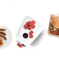Hachoir a viande - BOSCH - MFW2510W - 2 grilles - Garnisseur de saucisses - Blanc(m-3)