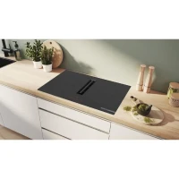 Table induction Aspirante - BOSCH SER6 - PVQ811H26E Noir - 4-foyers - Home Connect - L802xP522 mm(m-3)