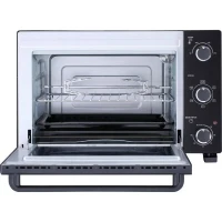 CONTINENTAL EDISON CEMF35B4 - Minifour électrique 35L noir - 1500W - Rotissoire, Convection naturelle(m-4)