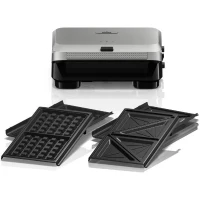 Grill - BRAUN - Sandwich Maker 5 SM5005 - 800 W - Inox / Noir(m-4)
