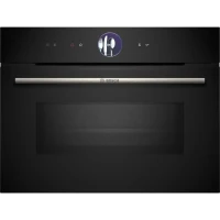 Four combiné micro-ondes encastrable BOSCH SER8 - CMG7761B1 - Noir - 45 L - 20 modes de cuisson(m-1)