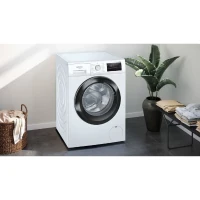Lave-linge hublot SIEMENS WM14N248FR iQ300 - 8 kg - Induction - L60cm - 1400 trs/min - Classe A - Vapeur- Blanc(m-2)