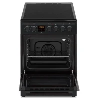 Cuisiniere vitrocéramique CONTINENTAL EDISON CECV50FCB - 4 feux -  L49.5 x H82.7 xP58 cm - Noir(m-2)