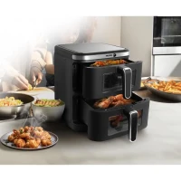 Friteuse sans huile FAGOR - Airfryer FGD11 - Capacité 11L - Double cuves 5,5 L - 12 programmes de cuisson - 2800W(m-2)