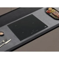 Plaque induction 3 foyers CONTINENTAL EDISON 6200W- 3 timers - 3 boosters - noir(m-5)