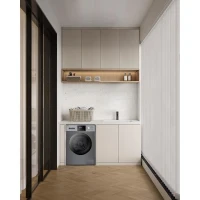 Lave-linge hublot CONTINENTAL EDISON CELL10140S2 - 10 kg - Largeur 60 cm - Classe A - 1400 trs/min -  moteur induction -Anthracite(m-6)