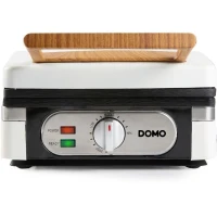Gaufrier - DOMO - DO9274W - 1400 W - 2 gaufres XL - Blanc(m-6)