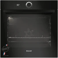 Four électrique encastrable - Pyrolyse - Chaleur tournante pulsée - BRANDT BXP5560B - Noir - 73L - A+(m-1)