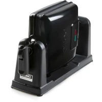 DOMO Gaufrier rotatif - DO9224W -  Rotatif a 180° - Revetement anti-adhésif - Poignée cool-touch - 2 personnes(m-3)