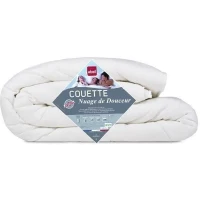 ABEIL Couette légere NUAGE de DOUCEUR 200x200 cm blanc(m-2)