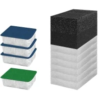 CIANO, Aquarium Consommables - Cartouches de Filtration de Rechange pour Filtre d'Aquarium- Pack 3 mois - Taille XL(m-1)