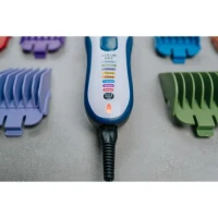 Tondeuse a cheveux - WAHL - COLOR PRO CORDLESS - 3,5 W - 8 sabots - Autonomie : 60 min - Bleu / Gris(m-5)