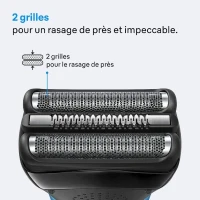 Tete de rasoir BRAUN Series 3 - 2 grilles - 100 % fabriqué en Allemagne(m-1)