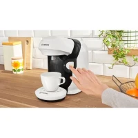 Machine a café multi-boissons - BOSCH - TASSIMO - T11 Style blanc - 1400 W(m-4)