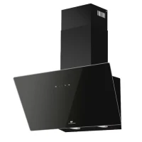 Hotte décorative inclinée - CONTINENTAL EDISON - CEHDI60B - A +++ - L60 cm - Noir(m-2)