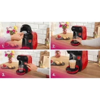 Machine a café multi-boissons - BOSCH - TASSIMO - T10 Happy rouge - 1400 W(m-4)