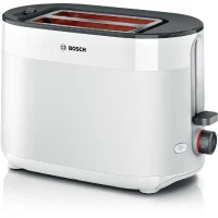 Toaster - BOSCH -  TAT2M121 MyMoment - Blanc - 2 tranches - centrage automatique du pain - fonctions décongélation et réchauffage(m-1)
