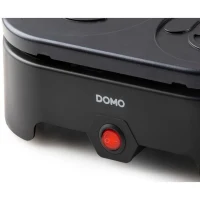 Crépiere DOMO - 4 crepes -  Motifs EMOJI -  revetement anti-adhésif - 600w - l31 x L34 x h13 cm(m-4)