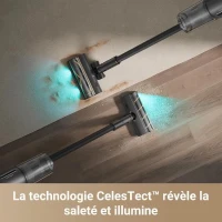 DREAME Z30 - Aspirateur Balai sans Fil - Puissance 310 AW - Autonomie 90 Min - Technologie de Détection de Poussiere(m-6)
