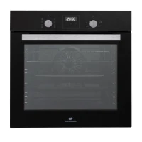 Four encastrable catalyse - chaleur pulsée - CONTINENTAL EDISON - F80CBIX - Noir et inox - L59,5 x H59,6 x P 54,68cm(m-1)