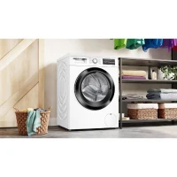 Lave-linge hublot BOSCH WUU28T18FR SER6 - 8 kg - Induction - L60cm - 1400 trs/min - Classe A - Vapeur - Blanc(m-3)