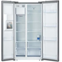 Réfrigérateur américain - CONTINENTAL EDISON - CERANF556IX1 - Distributeur eau / glaçons - Classe E - 91,1 x 70,6 x 178 cm - Silver(m-2)