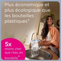 Distributeur d'eau BRITA - Flow - Capacité 8,2L dont 5,2L d'eau filtrée - 1 Cartouche Maxtra Pro All-In-1 incluse(m-5)