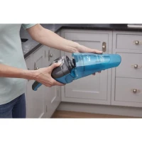 Aspirateur a main BLACK+DECKER WDC215WA-QW Dustbuster Lithium Eau et poussiere 7,2V sans fil - Bleu(m-5)